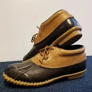 VTG Starker Duck Boots Womens Brown Tan 9 Steel